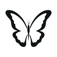 Butterfly icon vector design template
