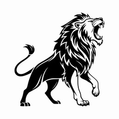 Fototapeta premium lion vector illustration
