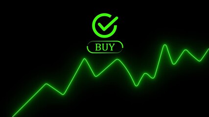  buy sell trading signals, digital investment, and fintech technology for global financial growth.Investor using smartphone with cryptocurrency trends, buy sell trading signals, digital investment. - Powered by Adobe