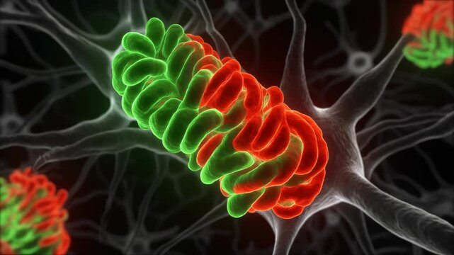 3D Visualization of Prion Protein Misfolding in Neural Network
