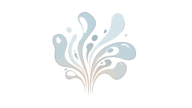 Energetic abstract liquid burst with dynamic fluid motion, capturing an invigorating splash and effervescence, ideal for refreshing graphic design elements