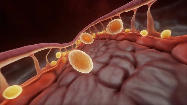 Microscopic 3D Ocular Journey Through Bruch's Membrane