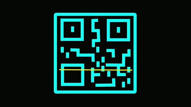QR code scanner.