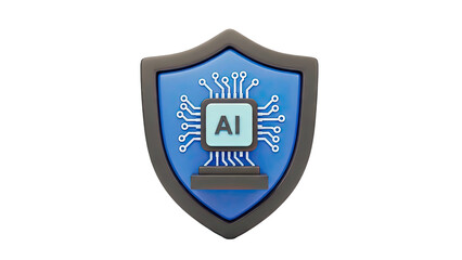 AI Shield with Circuitry