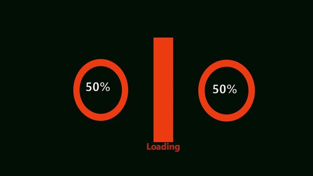 circle loding animation Beautiful Circle Loading icon animation.