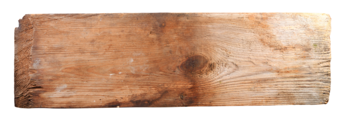 Old wooden sign board background. plank wood isolated for design art work or add text message. 