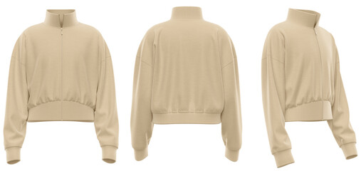 Sweatshirt Mock Neck Copper Style Long Sleeve &ndash; Girls