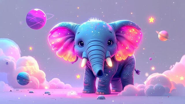 Animated elephant 