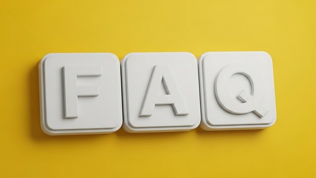 Frequently Asked Questions Concept Image.
