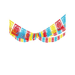 Colorful Paper Banners for Party Decorations