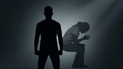 image showing domestic voilance in society