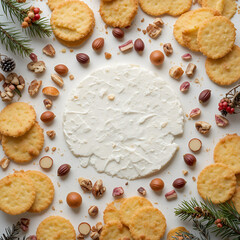 homemade cookies with nuts and raisins