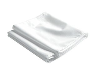 Folded white cloth, lightly shadowed