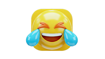 Laughing Emoji with Tears