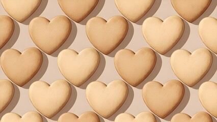 ハート形のクッキーの壁紙