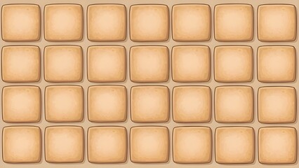四角いクッキーの壁紙