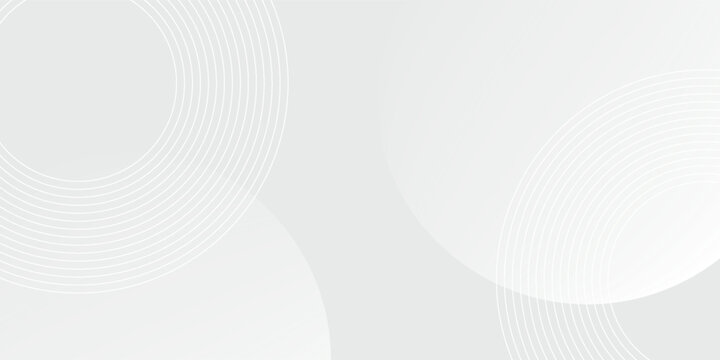 White geometric abstract background overlap layer on bright space with lines effect decoration.