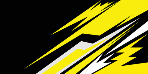 Background car decal warp design vector © sultonm