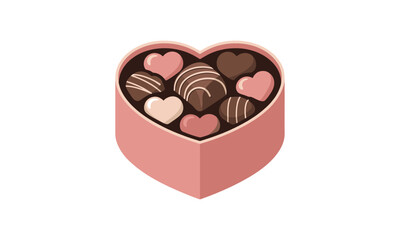 Heart Chocolate Box
