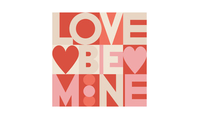 Love Typography Poster