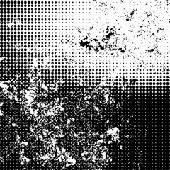 grunge halftone background effect