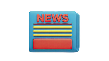 3D News Icon