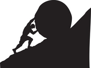 silhouette of a man in the mountains © Biplob Roy