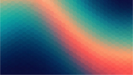Vibrant abstract background with gradient colors transitioning from blue to red in a dynamic diagonal sweep