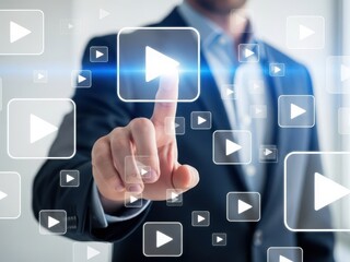 Selecting a video option