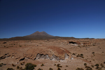 Landscape near Mirador de Santa Rosa, Bolivia