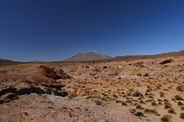 Landscape near Mirador de Santa Rosa, Bolivia