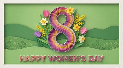 International Women&rsquo;s Day Celebration with Women Empowerment, Equality, and Diversity Concept