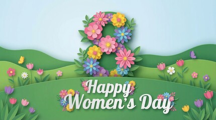 International Women&rsquo;s Day Celebration with Women Empowerment, Equality, and Diversity Concept