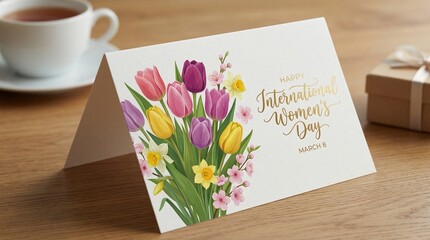 International Women&rsquo;s Day Celebration with Women Empowerment, Equality, and Diversity Concept