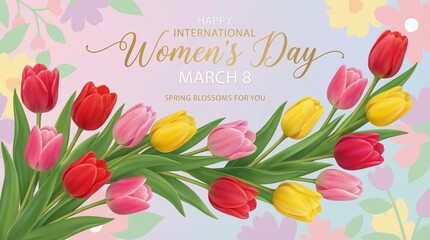 International Women&rsquo;s Day Celebration with Women Empowerment, Equality, and Diversity Concept