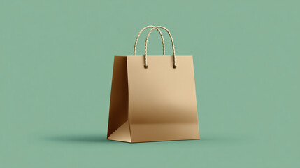 Shopping Bag Vector with Editable Text