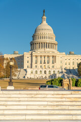 United States Capitol Building in Washington DC, Daylight