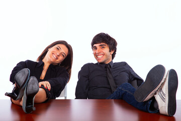 Successful business team