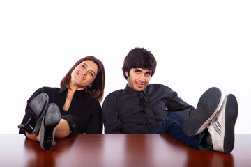 Successful business team