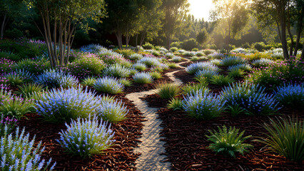 Compost-rich soil foundation for sustainable landscaping success