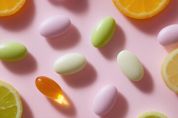 Public health editorial image, plant-based vitamins as preventive care