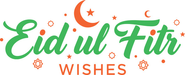 Eid Mubarak Calligraphy Vector Lettering