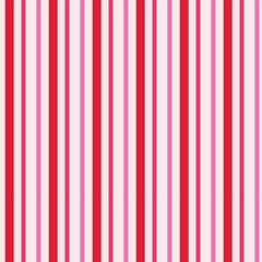 Vertical candy stripes seamless pattern in pink and red. For fabric, wrapping paper, branding, and Christmas , valentine backgrounds
