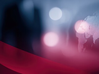 Executive presentation cover, global competitiveness analysis with structured infographics