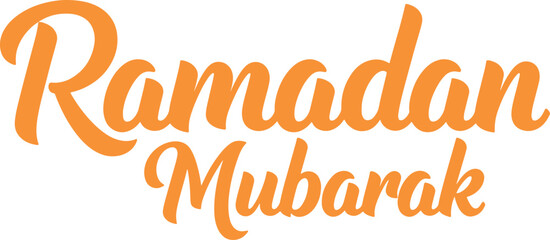 Ramadan Kareem Arabic Calligraphy Typography Design for Islamic Festival