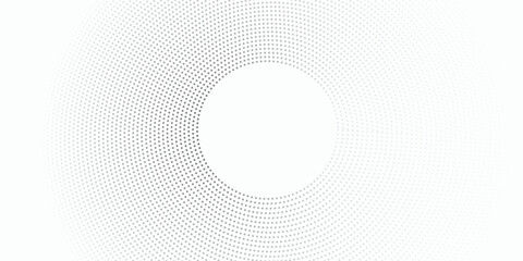 Set of halftone dots gradient pattern texture isolated on white background. Straight dotted spots using halftone circle dot raster texture. Vector blot half tone collection.