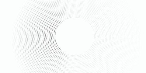 Set of halftone dots gradient pattern texture isolated on white background. Straight dotted spots using halftone circle dot raster texture. Vector blot half tone collection.