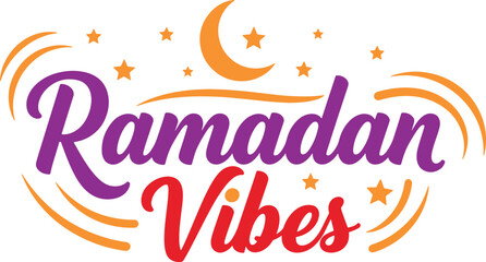 Elegant Ramadan Calligraphy Vector Lettering