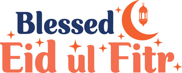 Eid Mubarak Calligraphy Vector Lettering