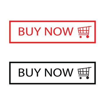 Download Now Badge Set coller black and red  Stickers for Website, App and Digital Marketing